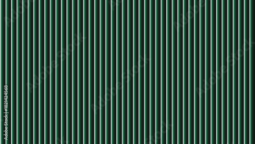 A dark green textured background featuring closely spaced vertical lines creating a ribbed effect