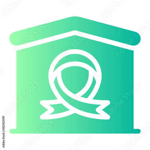 shelter gradient icon