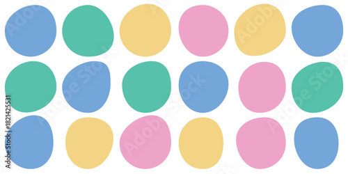 Blob shapes black collection vector design elements isolated. Random blob circles icon set. Isolated on a white background.