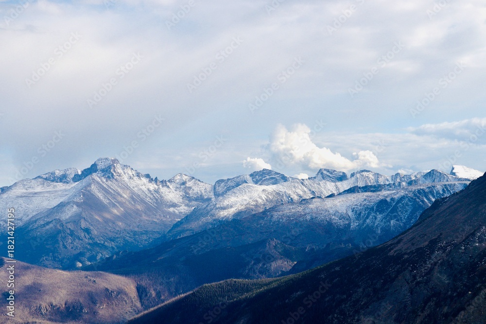 Obraz premium mountains in the snow