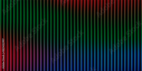 Colorful gradient background with ripple effect in blue, yellow, pink, and purple creates an aesthetic backdrop