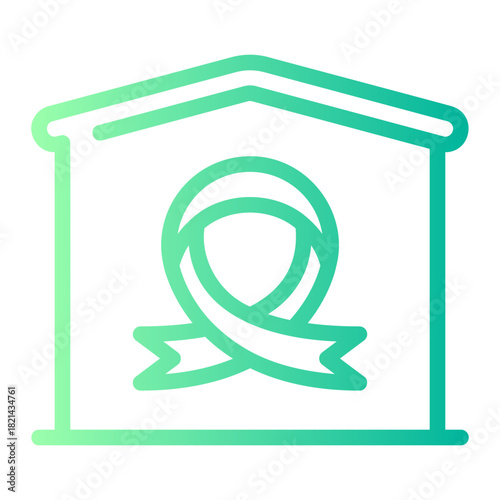 shelter gradient icon