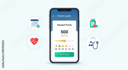 Boost patient loyalty with a modern mobile app rewards program, tracking visits and building lasting relationships for a thriving healthcare practice