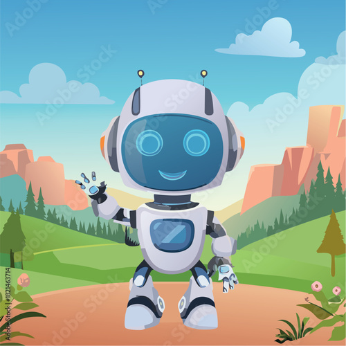cyborg, technology, 3d, robot, cartoon