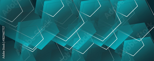 Dark blue abstract background with glowing curve. Shiny blue gradient geometric element. Dynamic curved lines graphic. Modern futuristic technology concept. website