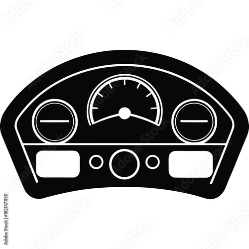 dashboard panelon white background