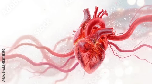 Human Heart Anatomy | Medical 3D Model, Cardiovascular System, Health Education, Biology Visual, Anatomy Guide