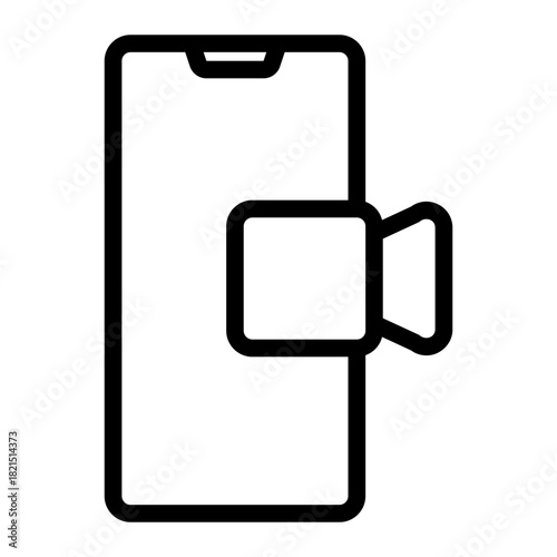 video call line icon