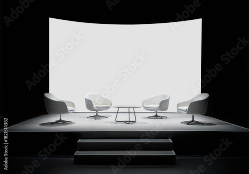 An image of a Conference stage