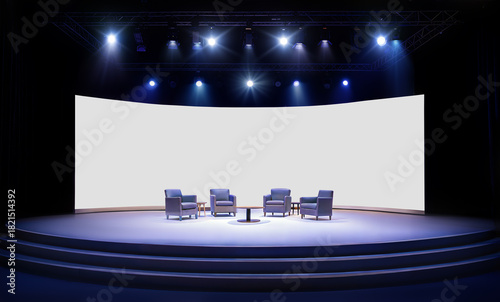 An image of a Conference stage