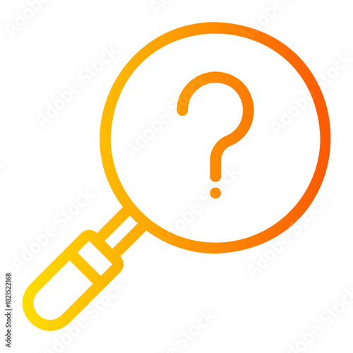 search gradient icon