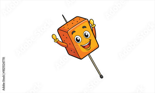 Grilled Paneer Stick