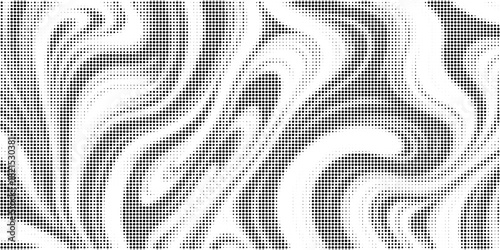 halftone curved line pattern. gradient halftone dots backgrounds vector eps10