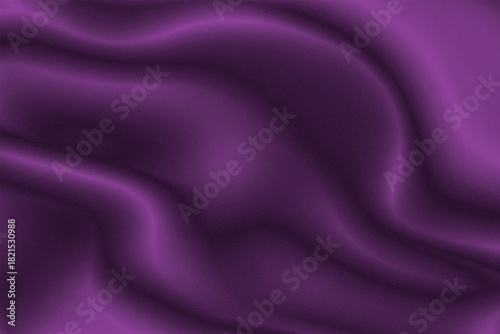 Elegant Purple Silk Fabric Background with Smooth Wavy Texture for Fashion and Design