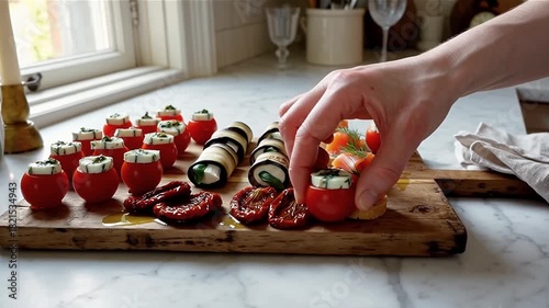 chef preparing food in kitchen