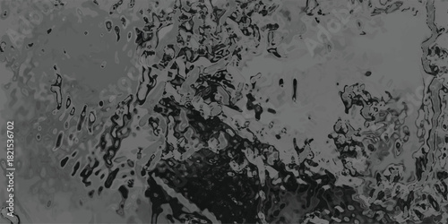 Abstract grayscale organic fluid shapes with a textured, mottled appearance creating a dynamic and complex visual effect for backgrounds and design elements