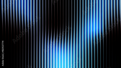 abstract cool blue vertical light sound wave background