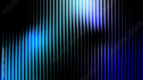 abstract cool blue vertical wave dark technology background