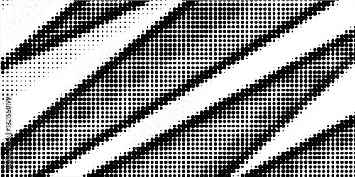 Grunge halftone black and white line texture background. Abstract spotted illustration Texture