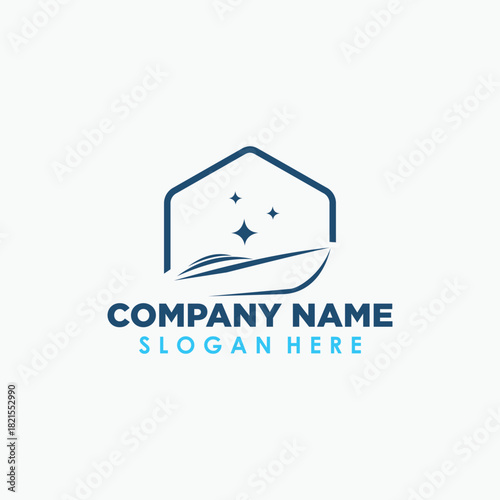 boat logo design template, transportation logo