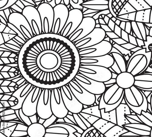 Cute Flower Coloring Sheets for Little Artists 