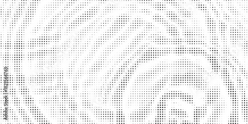 White halftone pulse wave design with sharp peaks, clean audio wave pattern for digital branding, music, and advertising creative projects