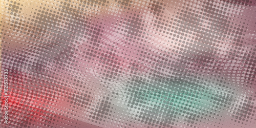 Dotted gradient vector pattern illustration, white and black halftone polka background graphic, horizontal seamless circle dotted lines,