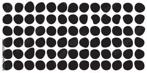 Organic shape liquid blob and irregular form in vibrant color. Abstract vector design. Trendy, modern splashes and fluid figures. Unique geometric style. Summer, autumn, interior fashion