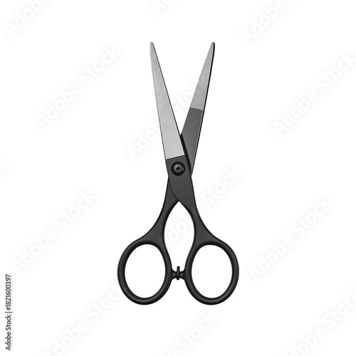 Sharp Scissors With Black Handles Ideal for Crafting and Home Projects