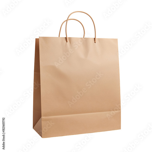 Brown Paper Bag Ready for Shopping or Gifting at Any Location