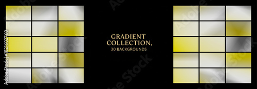 Metallic silver texture or matte silver aluminum texture with reflection. Silver grunge yellow gray gold backgrounds, a trendy template with an elegant design concept.