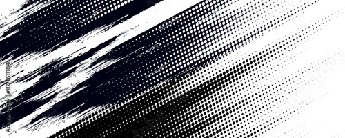 Glitch distorted grunge layer . Noise destroyed texture . Trendy defect error shapes . Overlay grunge texture . Distressed effect. vector