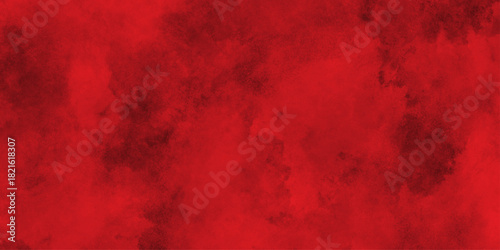 Abstract red and black textured background with a smoky effect perfect for artistic designs wallpapers . Old wall texture cement black red background .