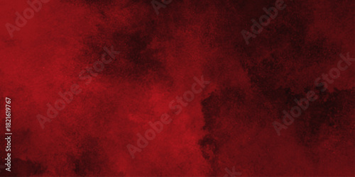 Abstract red and black textured background with a smoky effect perfect for artistic designs wallpapers . Old wall texture cement black red background .