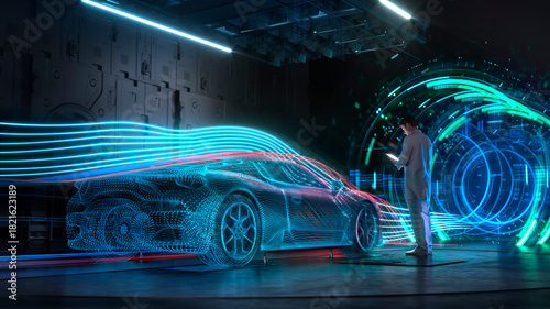 Futuristic car