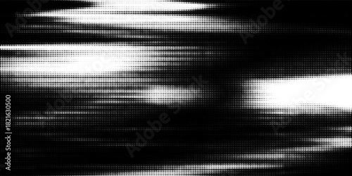 Abstract grunge background with random pixel noise. Dark VHS retro screen with flickering.