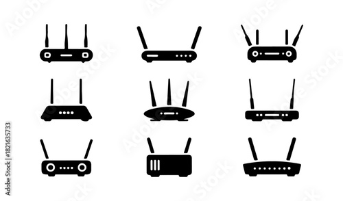 Internet Connectivity Vector Pack