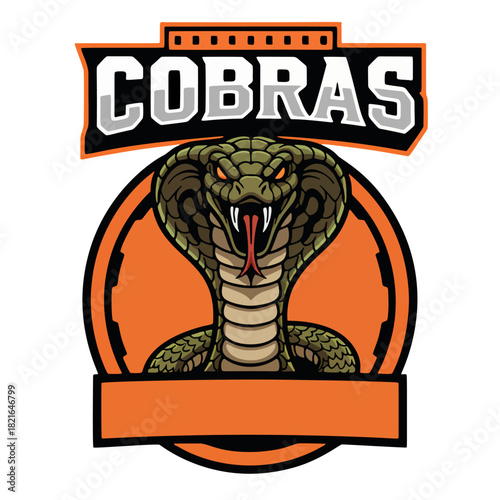 Esports logo of a wild, ferocious predator ready to hunt and dominate the game with strong, fast and deadly performance