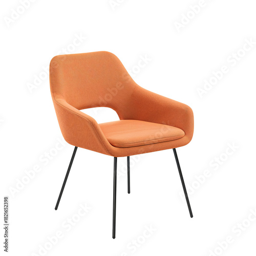 Stylish Orange Chair Perfect for Modern Interiors and Cozy Spaces
