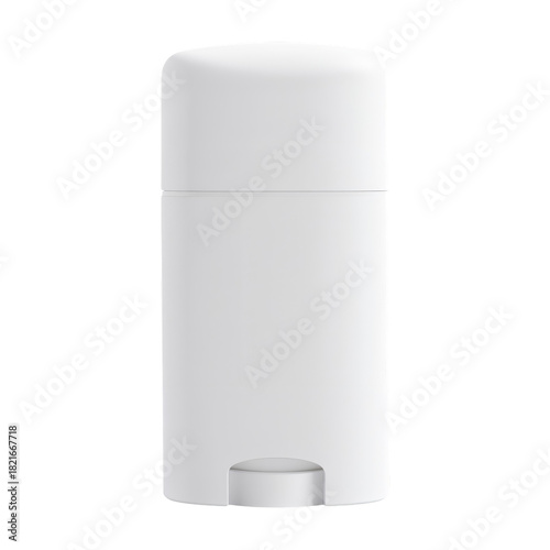 Natural Looking White Deodorant Stick on a Simple Background Suitable for Dai...