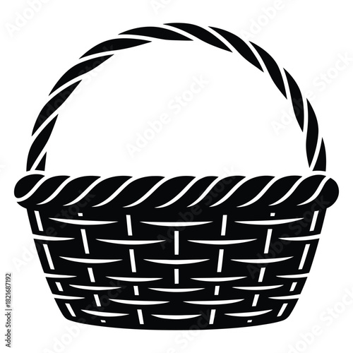 basket vector illustration