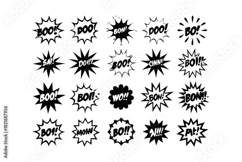 Comic Book Sound Effects Collection boom