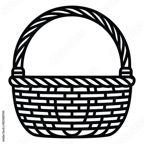 basket vector illustration