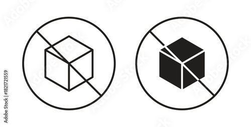 Sugar free icon Isolated flat vector in outline collection on white background