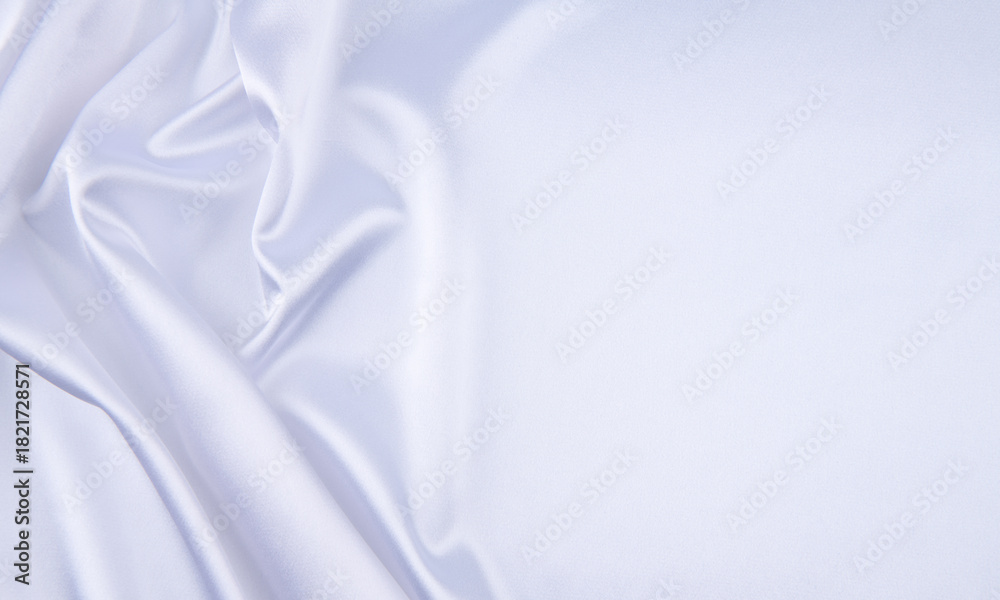 Fototapeta premium Blue satin, silk, texture background