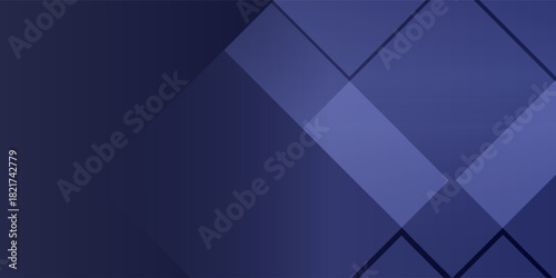 Abstract blue background with diagonal lines. Dynamic shapes composition.