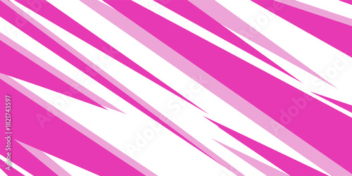 Abstract diagonal slashes in pink background vector for sports ,gaming, racing themes