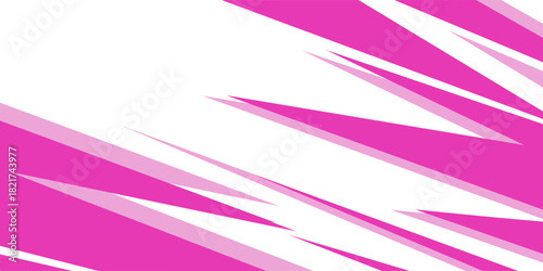 Abstract diagonal slashes in pink background vector for sports ,gaming, racing themes
