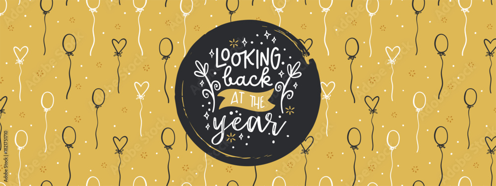 Obraz premium Decorative hand written 