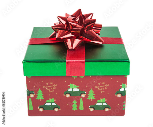 Gift boxes isolated on white background. Clipping path included.